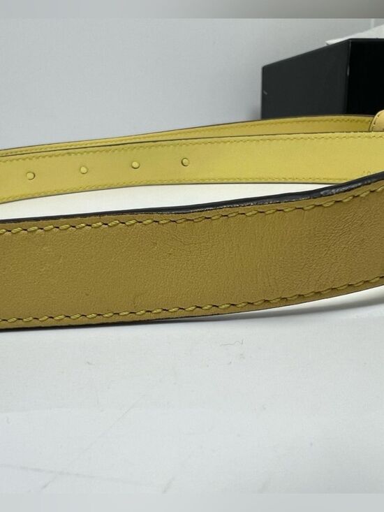 Gucci GG Marmont Belt Butter Yello Thin Size 90 / 36 Box + Dust Bag main image 5